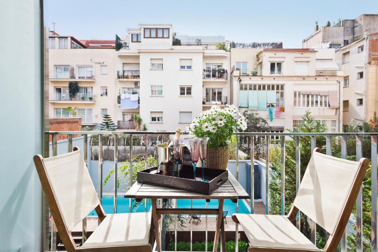 Apartment Barcelona Rentals - Sarria Apartments Near Center Exteriör bild