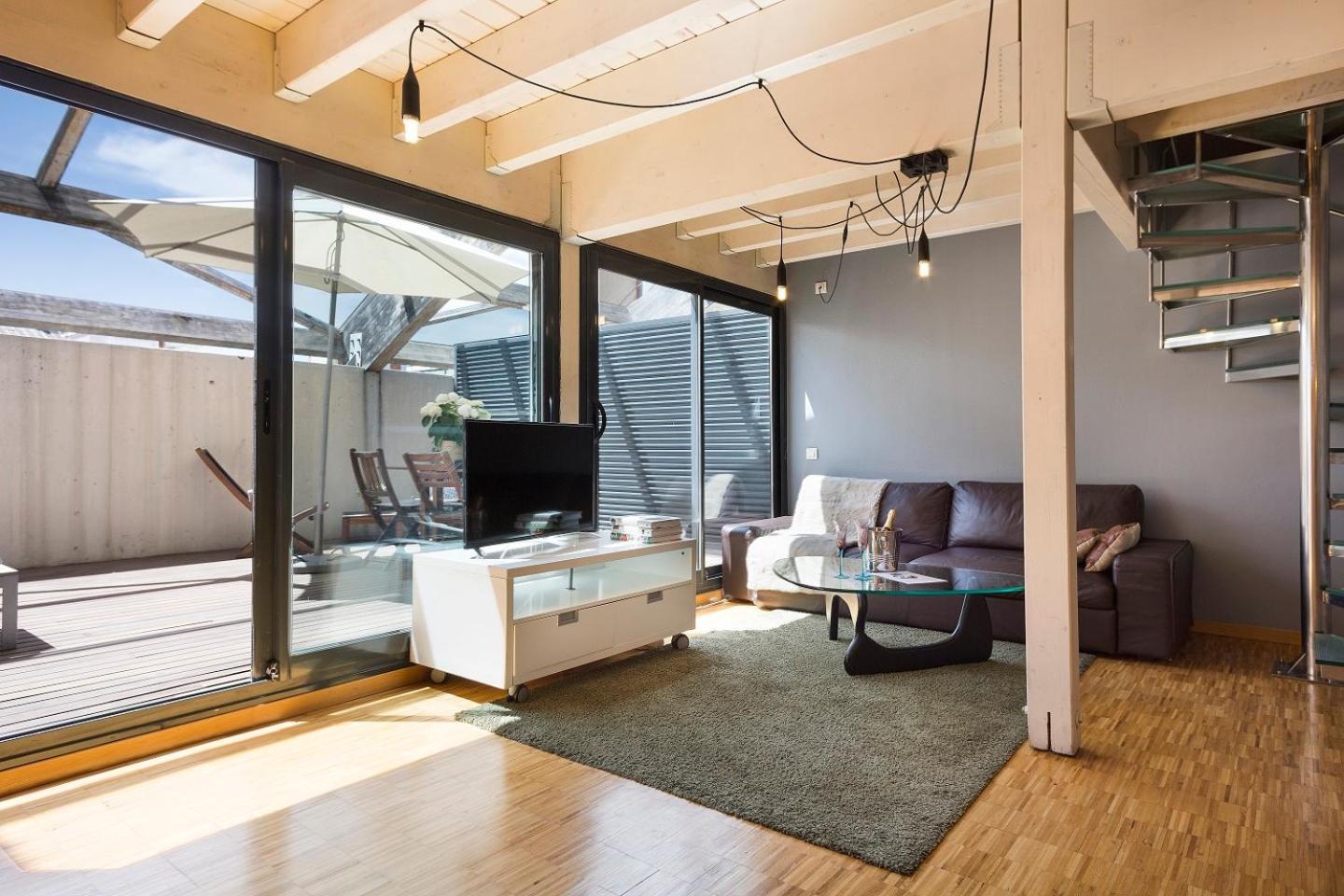 Apartment Barcelona Rentals - Sarria Apartments Near Center Rum bild