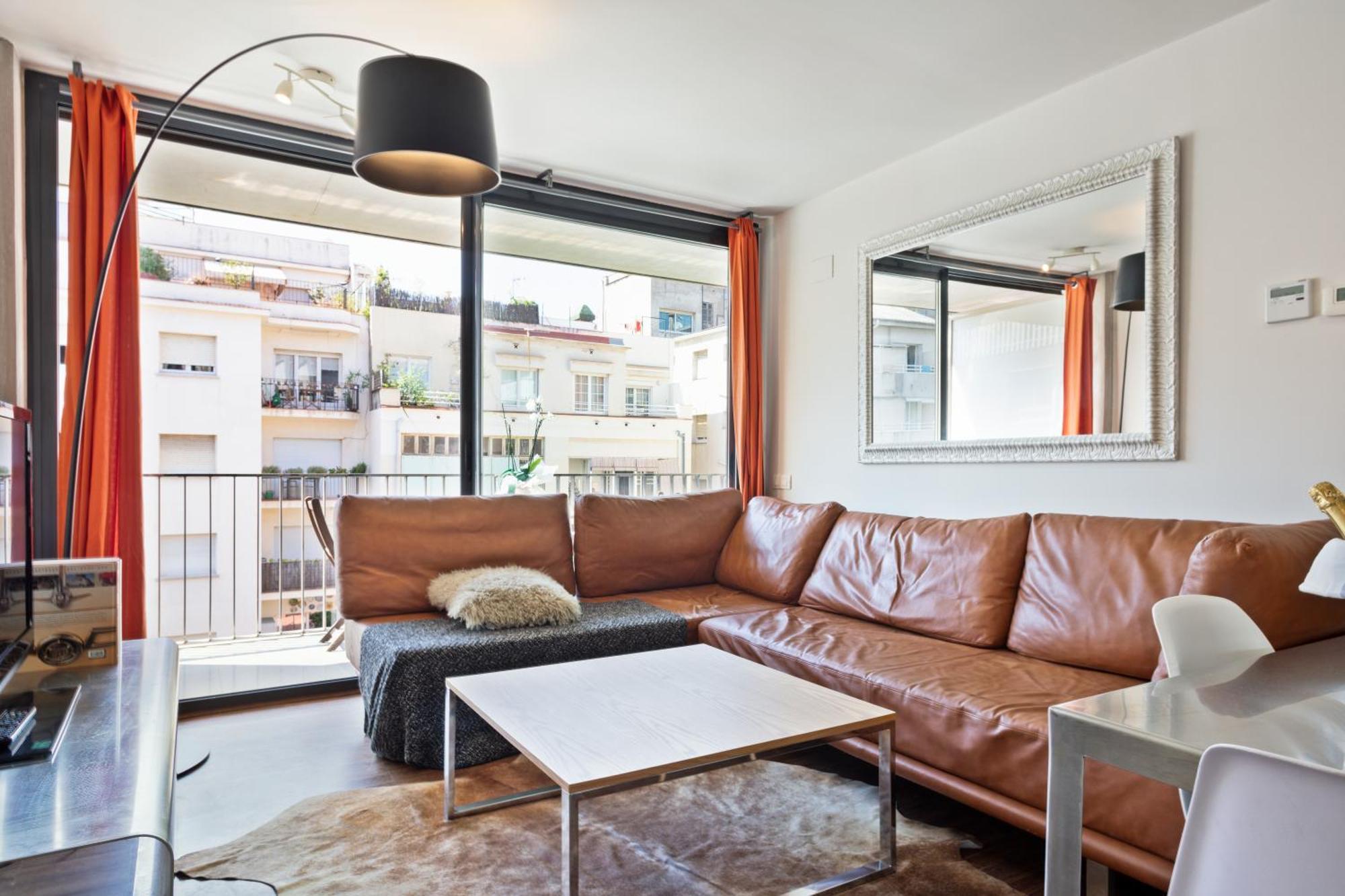 Apartment Barcelona Rentals - Sarria Apartments Near Center Rum bild