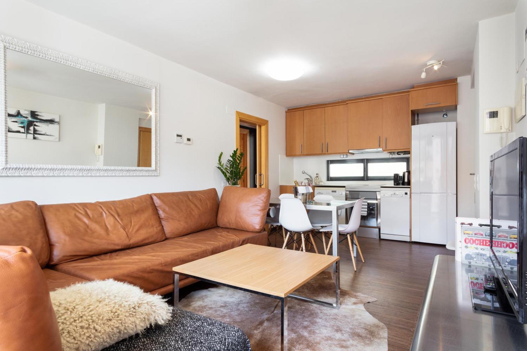 Apartment Barcelona Rentals - Sarria Apartments Near Center Rum bild