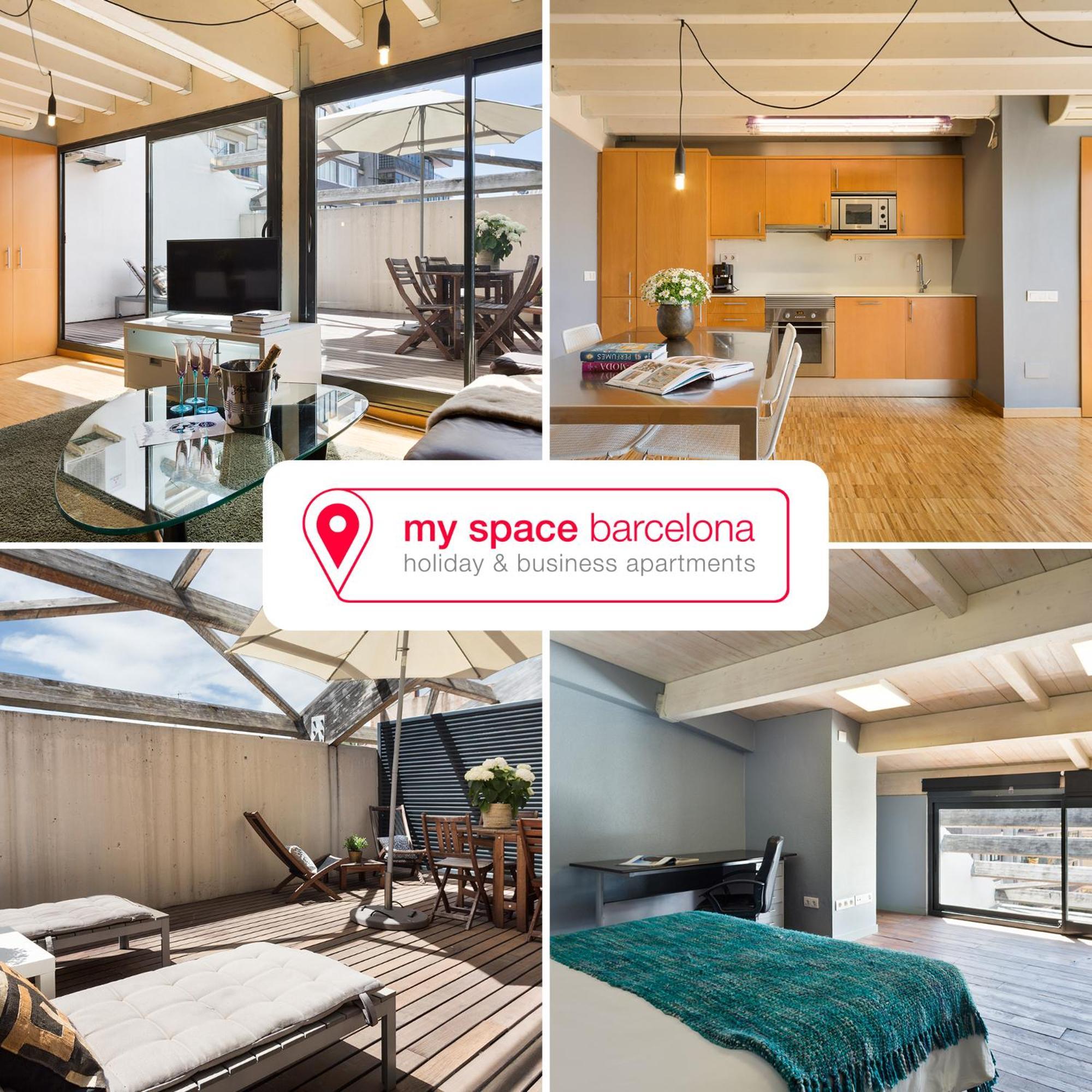 Apartment Barcelona Rentals - Sarria Apartments Near Center Rum bild