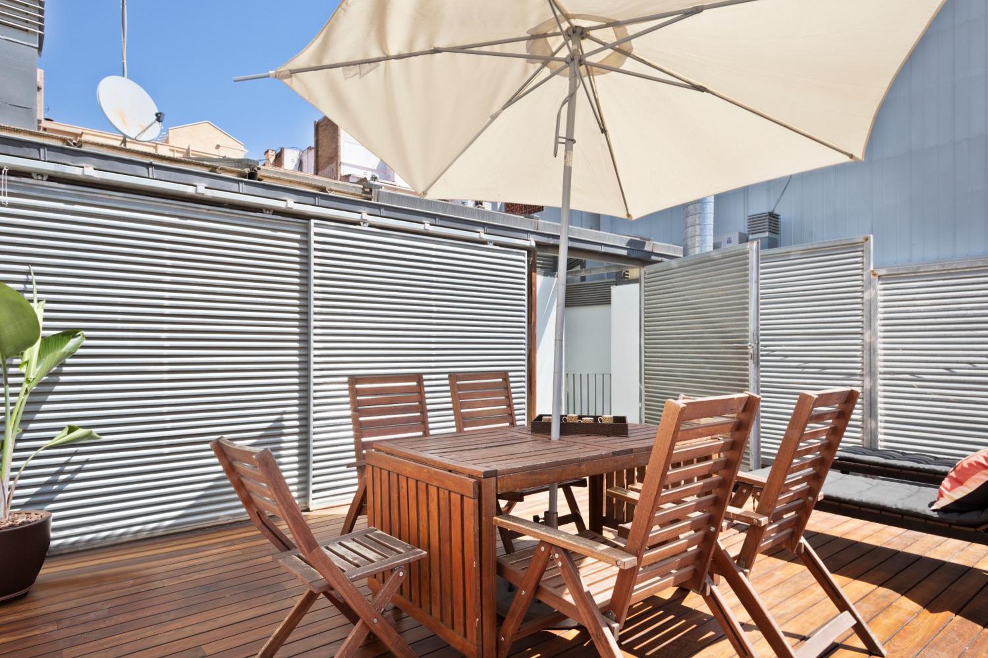 Apartment Barcelona Rentals - Sarria Apartments Near Center Rum bild