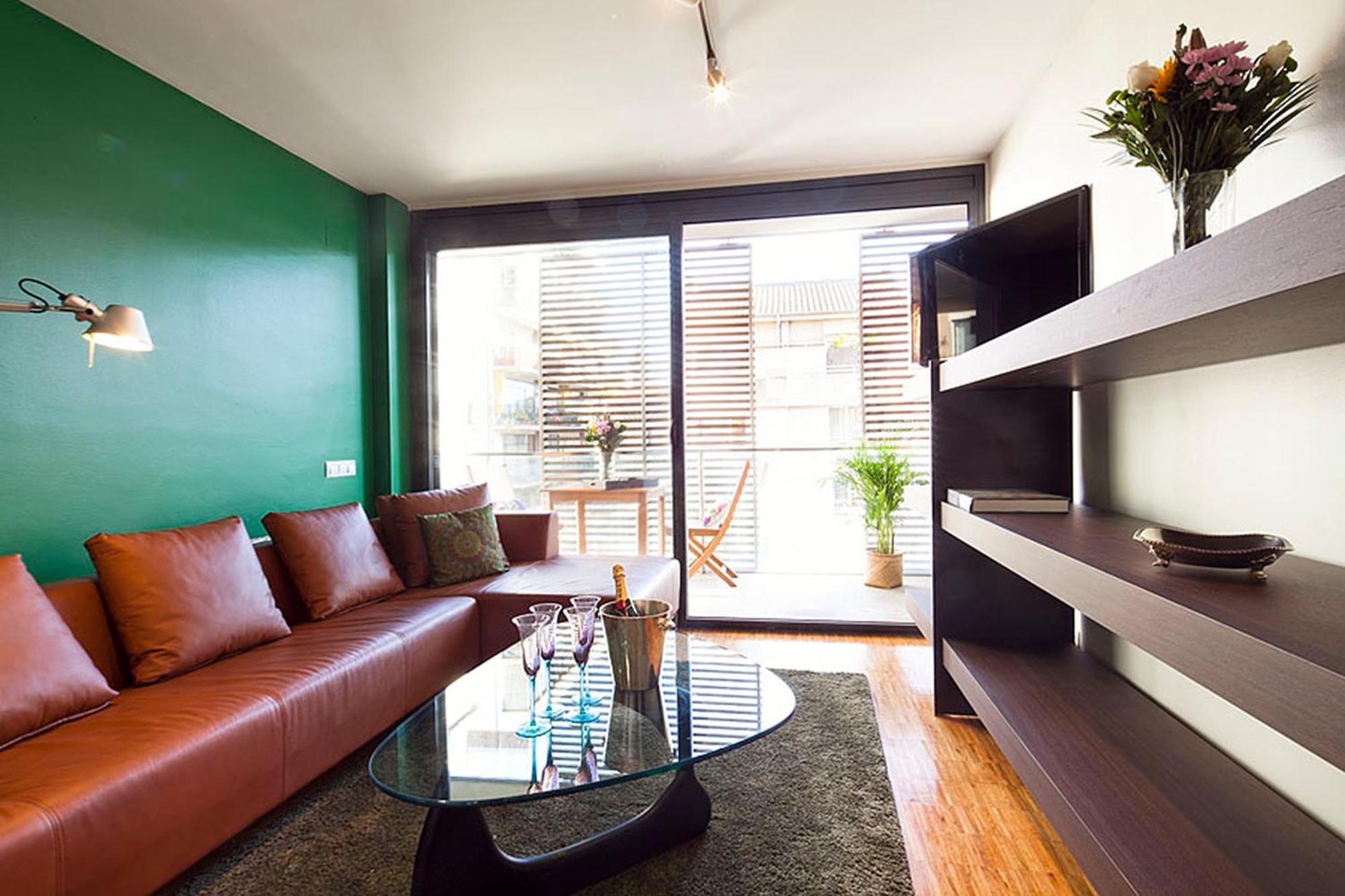 Apartment Barcelona Rentals - Sarria Apartments Near Center Exteriör bild
